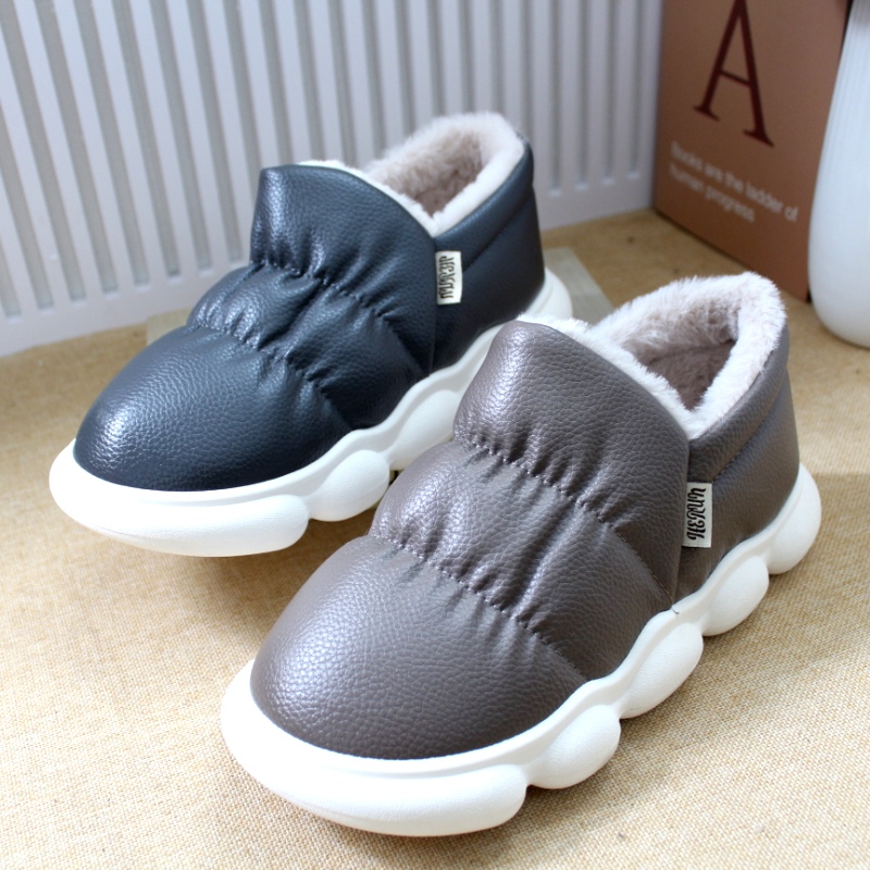 老北京布鞋男棉鞋保暖居家面包鞋