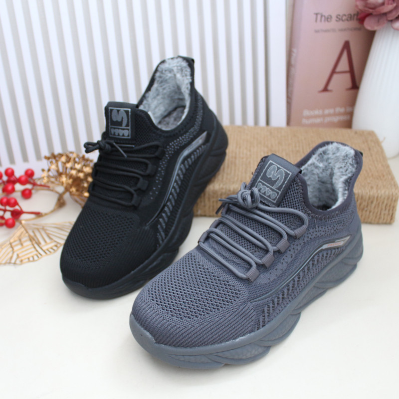 冬季加厚保暖男棉鞋老北京布鞋加绒男休闲鞋平底男运动鞋男大棉鞋