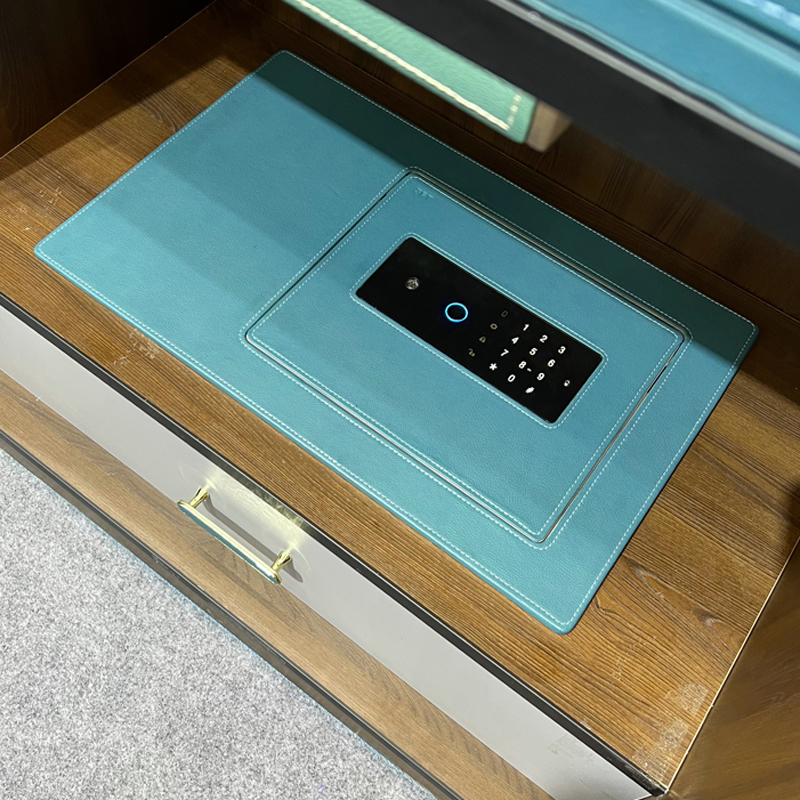 衣柜新潮嵌入柜指纹密码智能APP全钢上翻式大容量箱家用小型隐藏