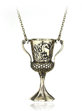 魂器转换项链复古杯子吊坠毛衣链饰品厂家直销