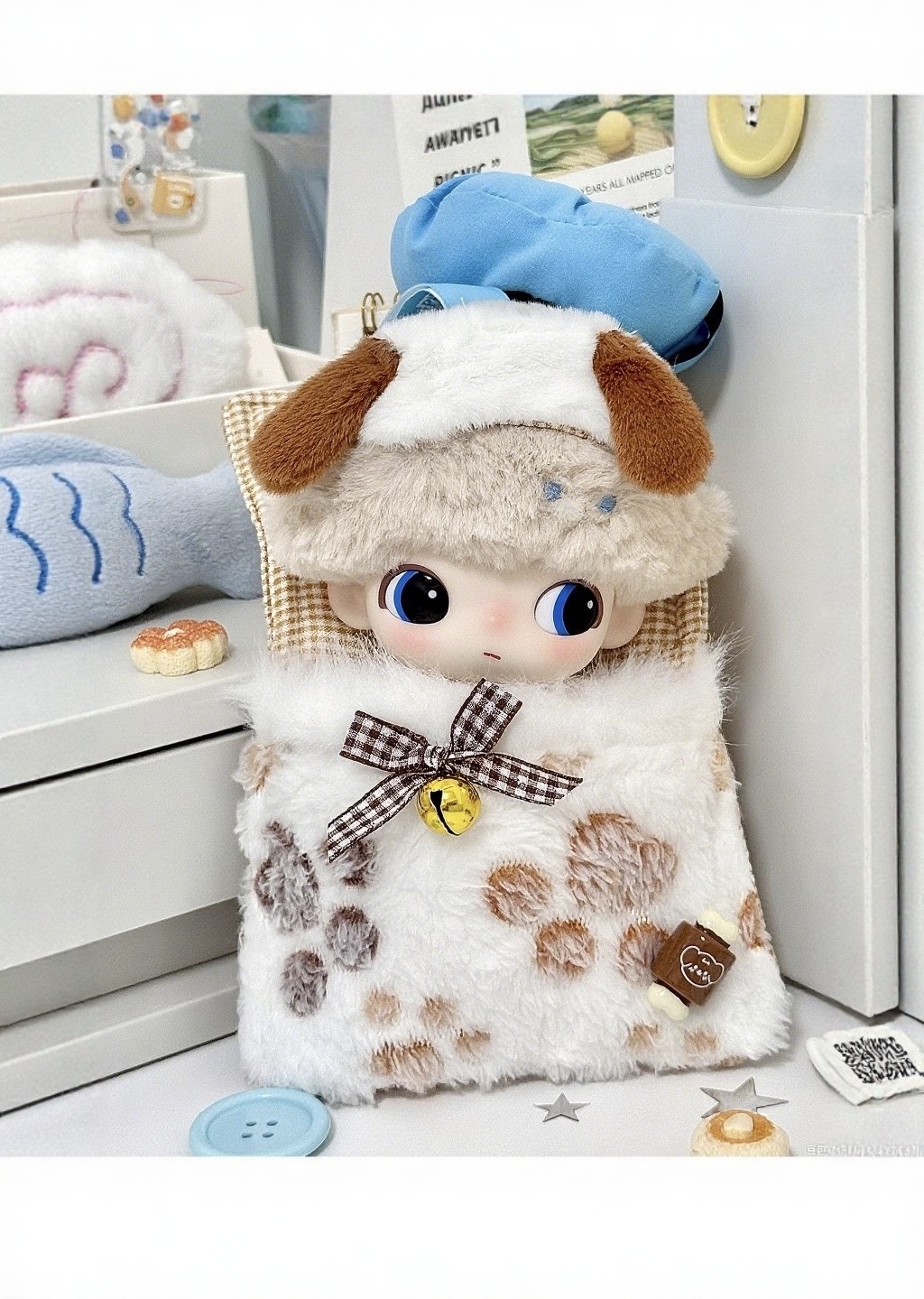 dimoo新生日记睡袋套装毛衣套装娃衣头套毛衣套装眷恋陌生衣服,模玩/动漫/周边/娃圈三坑/桌游,潮玩娃衣,淘宝优惠券,粉丝福利购,淘宝优惠卷