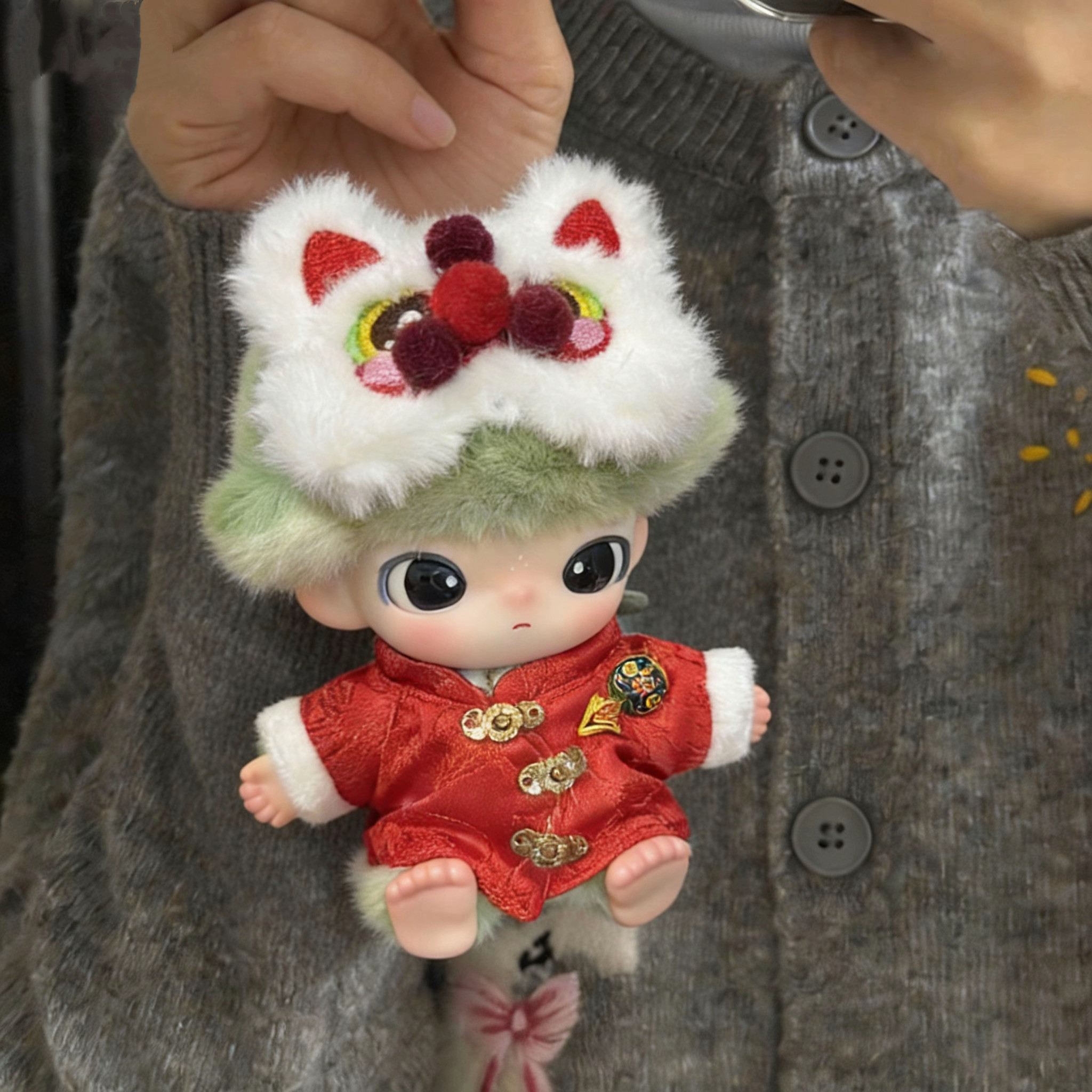 新年 dimoo新生日记娃衣新年毛衣套装头套毛衣套装陌生守护衣服,模玩/动漫/周边/娃圈三坑/桌游,潮玩娃衣,淘宝优惠券,粉丝福利购,淘宝优惠卷