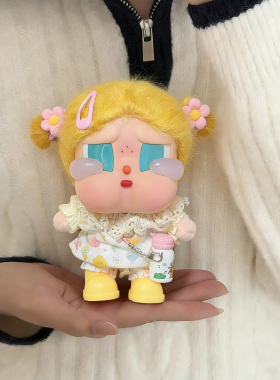 适用于哭娃Crybaby vacation新年娃衣搪胶毛绒衣服娃衣套装毛衣
