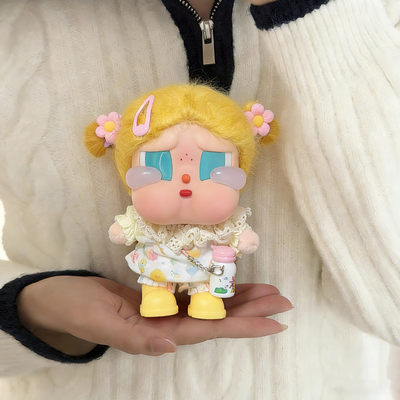 适用于哭娃Crybaby vacation新年娃衣搪胶毛绒衣服娃衣套装毛衣