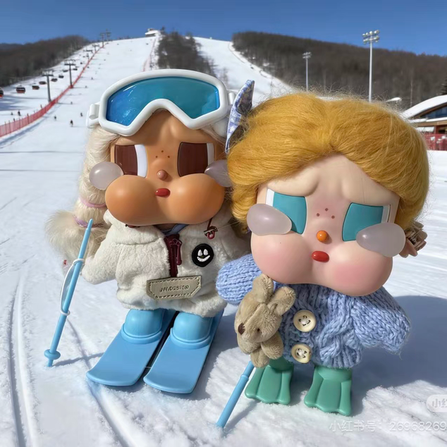 适用哭娃Crybaby vacation搪胶毛绒滑雪服衣服娃衣套装毛衣裙子,模玩/动漫/周边/娃圈三坑/桌游,潮玩娃衣,淘宝优惠券,粉丝福利购,淘宝优惠卷