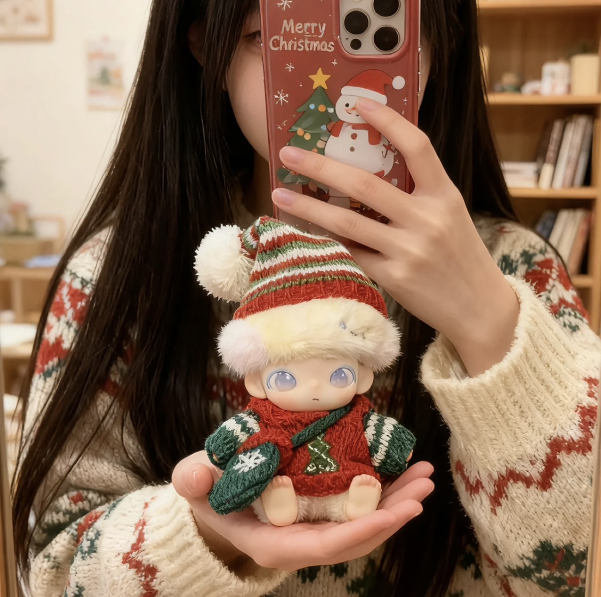 【圣诞节】dimoo新生日记娃衣头套毛衣套装眷恋陌生守护衣服