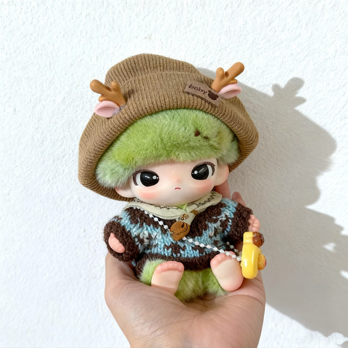 适配dimoo新生日记娃衣无牙仔头套毛衣套装着替眷恋陌生守护衣服