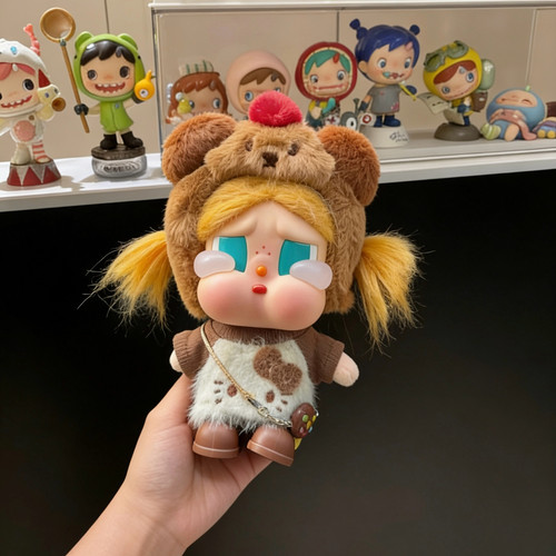 哭娃Crybaby vacation搪胶毛绒衣服娃衣套装秋冬毛衣裙子