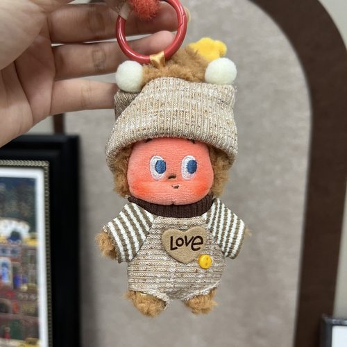 适用于星星人4代美味时刻毛绒挂件公仔潮流盲盒玩偶衣服套装娃衣