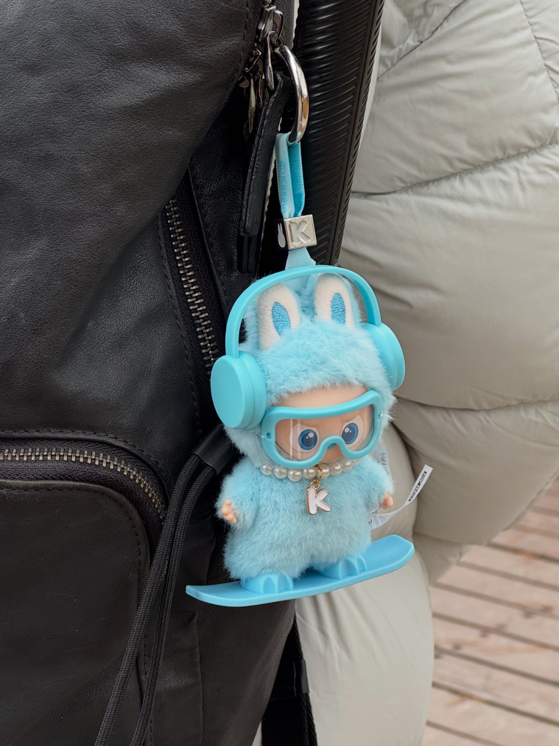 适用4代迷你拉布布 拉布布滑雪套装配件滑雪娃衣 mini版心底密码