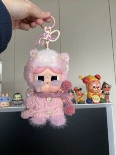 马力全开系列Dimoo通关马娃衣新年红毛衣套装秋冬氛围感新款衣服