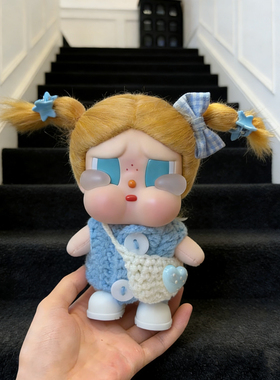 适用哭娃Crybaby vacation搪胶毛绒衣服娃衣套装连衣裙套装裙子