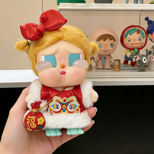 适用哭娃Crybaby 毛衣裙子 vacation新年娃衣搪胶毛绒衣服娃衣套装