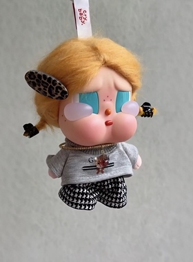 适用哭娃Crybaby vacation搪胶毛绒衣服娃衣套装秋冬毛衣裙子