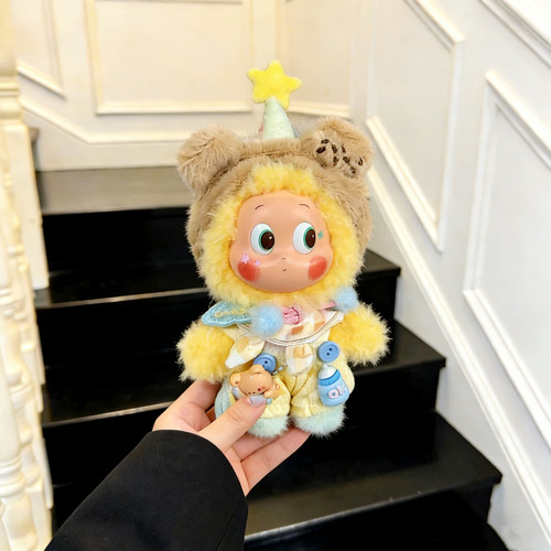 马力全开系列Dimoo通关马娃衣新年红毛衣套装秋冬氛围感新款衣服