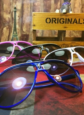 防紫外线小孩儿童运动眼镜骑行太阳眼镜自行车反光镜男童女童墨镜