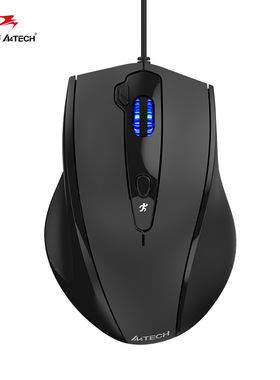 双飞燕鼠标N-810F静音办公台式笔记本英菲克鼠标USB鼠标有线鼠标