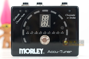Morley AC-1 Accu-Tuner 校音效果器 吉他贝司调音表单块