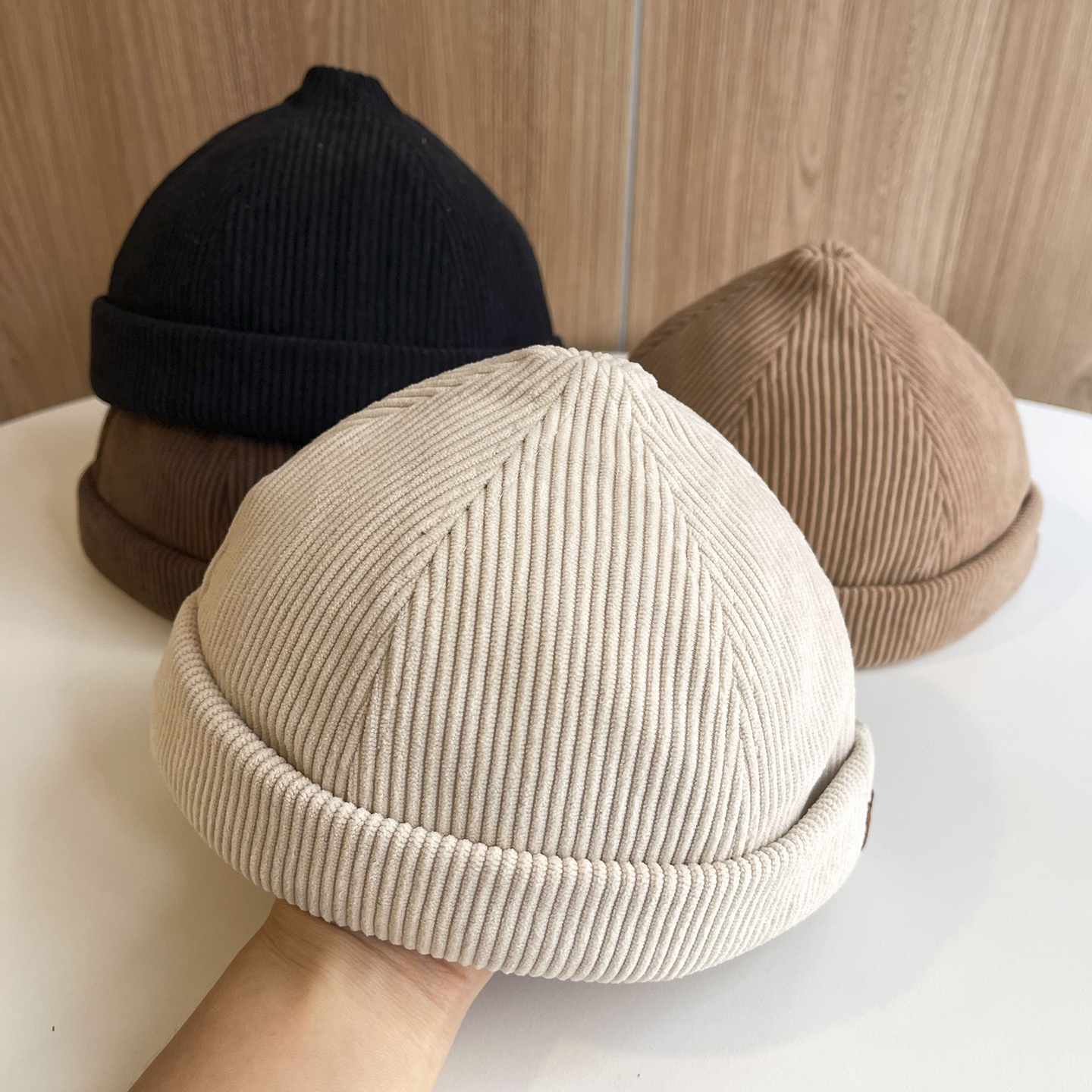 儿童帽子春秋季男童瓜皮帽地主帽