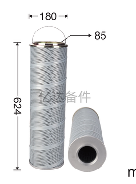 适用于53C1685/53C0531/100287/53C1036挖掘机液压油滤芯