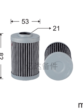 适用于FE-025FD1/KBJ1691/32/925214总成挖掘机液压油滤芯