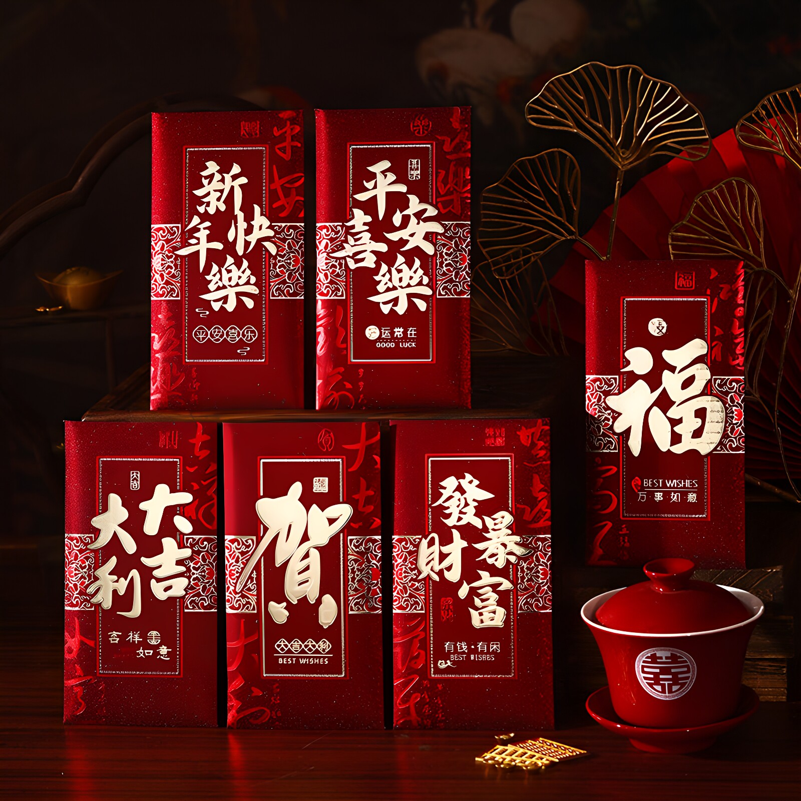2027新款高档结婚回礼利是封