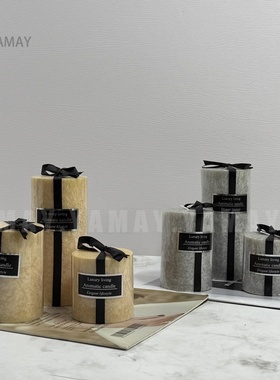 样板房餐桌卧室精油香薰蜡烛