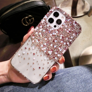 新款vivoS19pro镶钻手机壳高级感X100S带钻石闪X90保护套防摔S18全包软S17时尚S16奢华水晶S15个性X80女潮S12