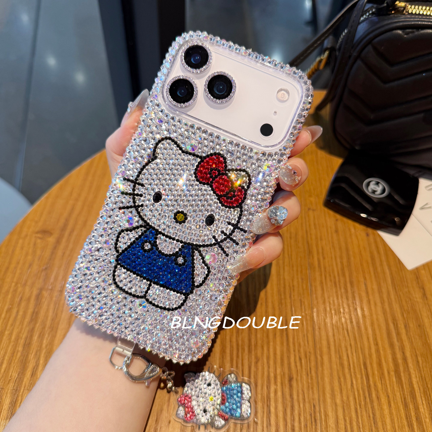 三星S26水钻手机壳S25Ultra带钻S24+适用S23Plus女Note20卡通Kt猫