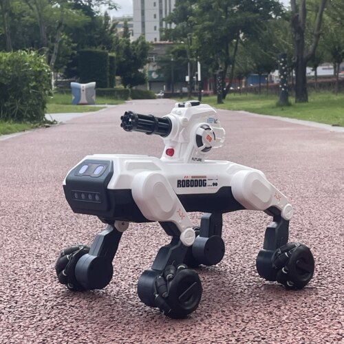 新款AI智能机器狗遥控机器人