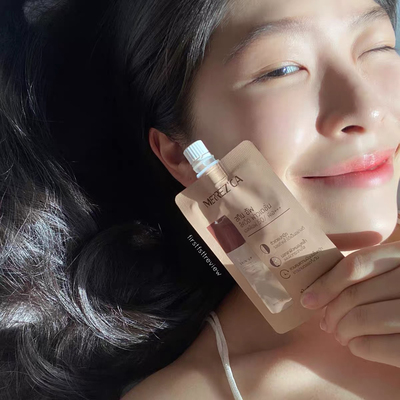 在途 泰国Merrezca粉底液遮瑕控油持妆轻薄防晒小样便携装5ml