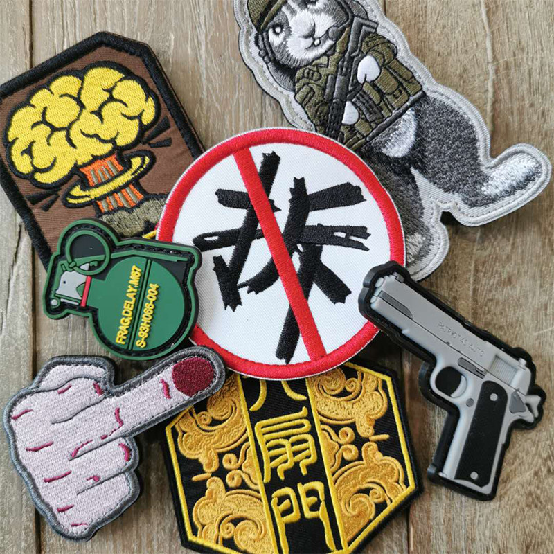 个性刺绣魔术贴战术臂章狗狗战术背心配饰贴章个性刺绣徽章魔术贴|msdalam kategori haiwan peliharaan/makanan haiwan dan bekalan, Haiwan pakaian dan aksesori, Aksesori lain-lain - dari Buy2taobao.com untuk memberikan perkhidmatan ejen Taobao profesional membeli