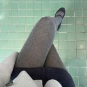 连裤 现货 袜 ins博主款 火爆百搭棉多色净版 闪闪家 韩国东大门代购