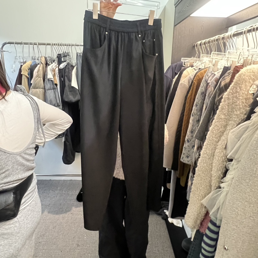 MORETHANYESTERDAY松紧休闲裤