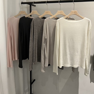 打底t BOWIE天丝羊毛舒适百搭长袖 闪闪家 韩国东大门代购