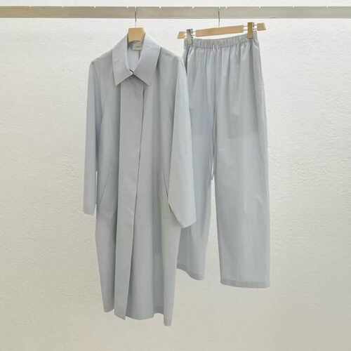 STATEMENT春夏清爽纯棉风衣套装