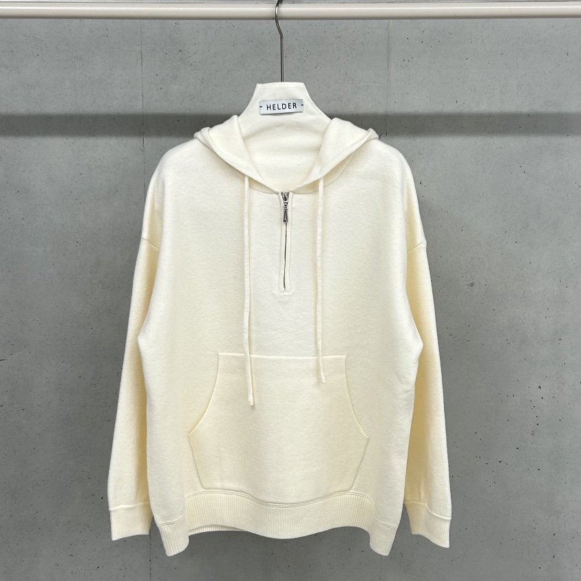 HELDER-P简单休闲连帽拉链卫衣