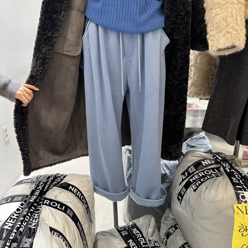 NEROLI36加绒舒适束口卫裤