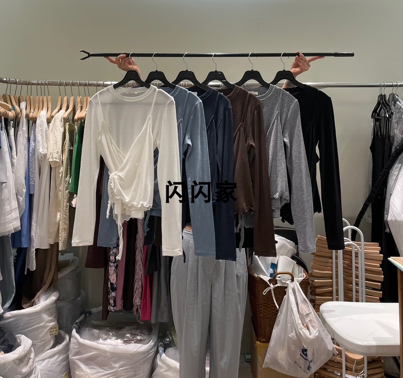 打折现货 闪闪家 韩国东大门代购SOLD OUT羊毛16天丝弹力绑带套装