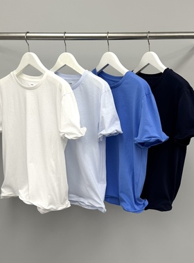 闪闪家 韩国东大门代购WATER春季新款扭扭边时尚短袖t