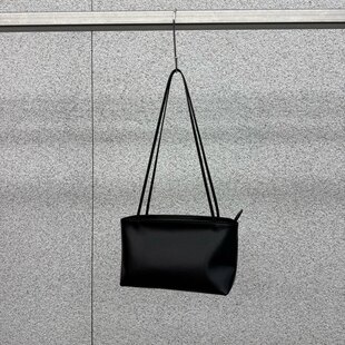 闪闪家 韩国东大门代购AT THE BAGEL意大利进口牛皮单肩包包