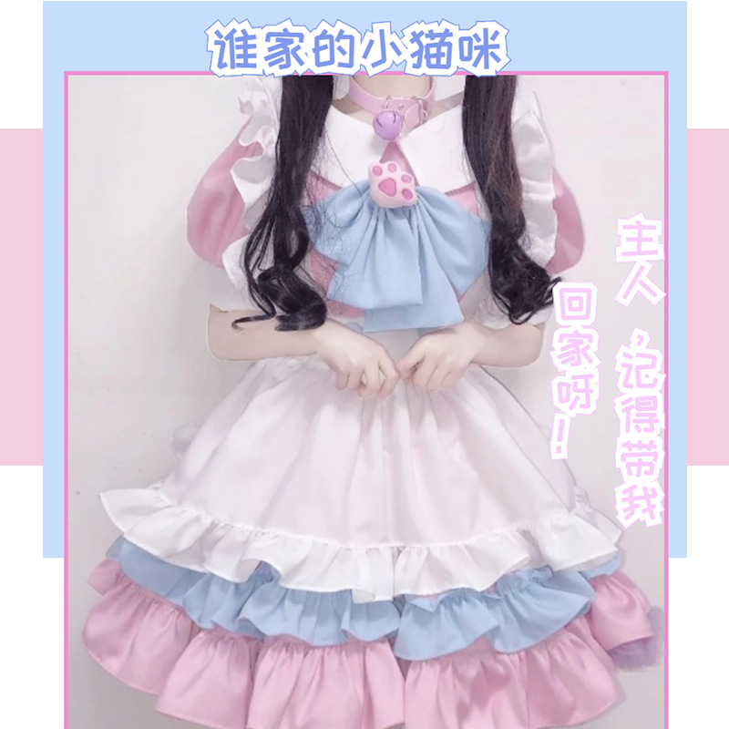 2日系新款洛丽塔常服连衣裙