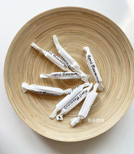 500张英文字merci简约牛轧糖纸包装 糖果小纸张感谢