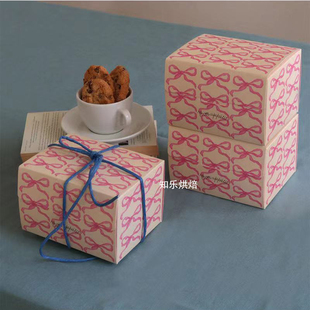 25个情人节礼盒礼物包装 盒子烘焙曲奇饼干鲜花牛轧糖果空盒创意