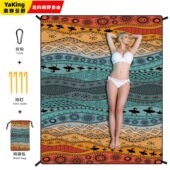 亚马逊跨境波西米亚沙滩垫速干防泼水防潮垫户外野餐垫露营野营