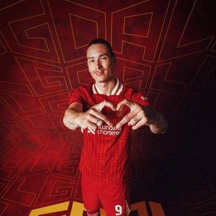 2425利物浦球衣主场范戴克萨拉赫同款努涅斯索博斯洛伊阿诺德若塔