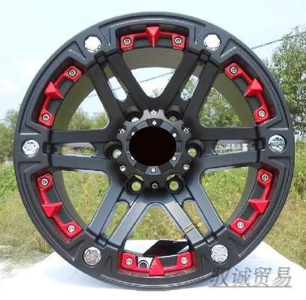 越野改装轮毂16/17寸适用于MU-X/D-MAX/驭胜/B40坦克300指南者/H9