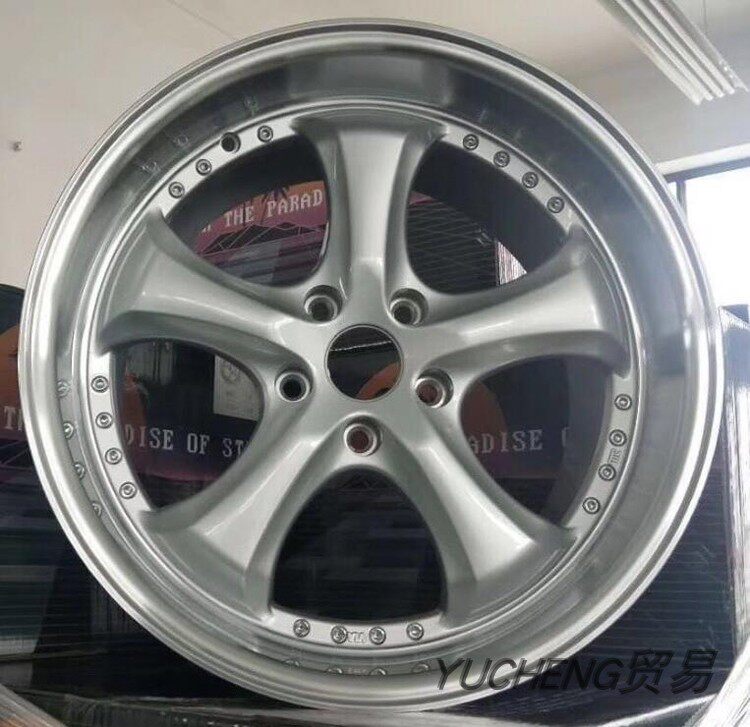 大抛边9.5J/10.5J气动卡边改装轮毂18寸适用于 奥迪CC皇冠思域G37