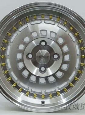 17寸拋边爆龟轮毂适用于宝来高尔夫酷熊F3捷达速腾菠萝普桑骐达