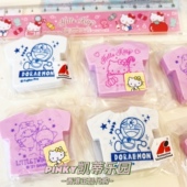 香港正版 哆啦A梦学习用品卡通胶擦 三丽鸥卡通KITTY美乐蒂橡皮擦